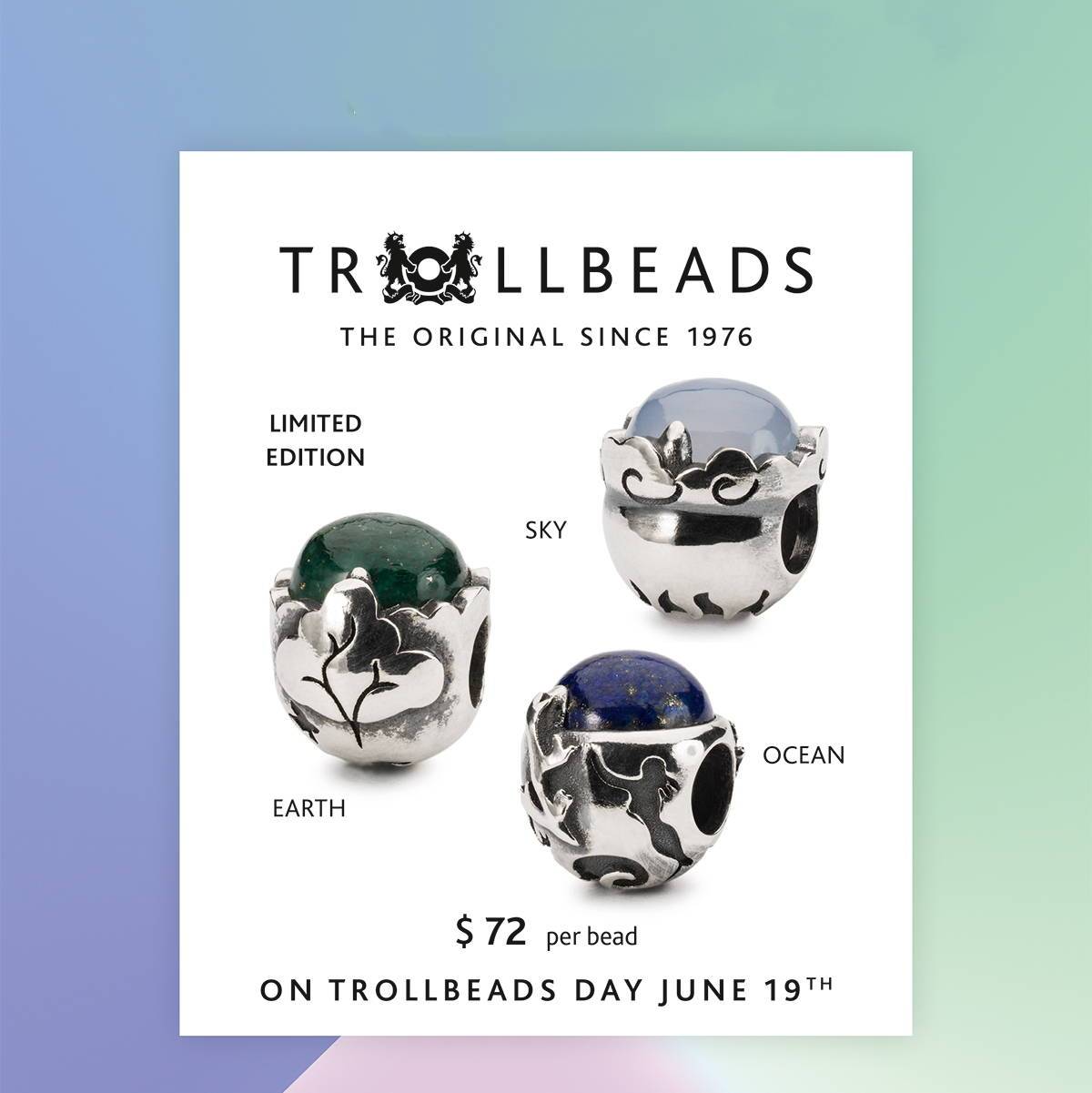 トロールビーズ Troll beads トロールビーズデー2021 オーシャンカラー