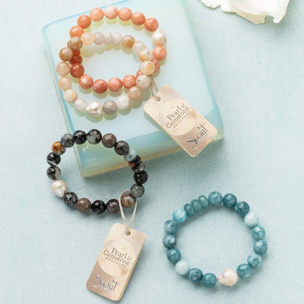 Scout Curated Wears Pearl & Gemstone Bracelets