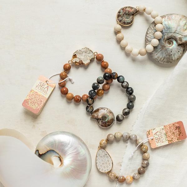 Scout Curated Wears Sea Fossil Bracelet