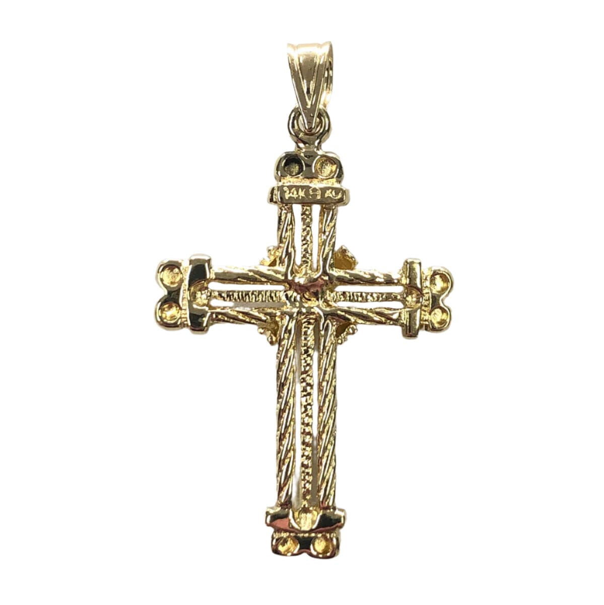 Great Lakes Coin 14k Gold Cross Pendant