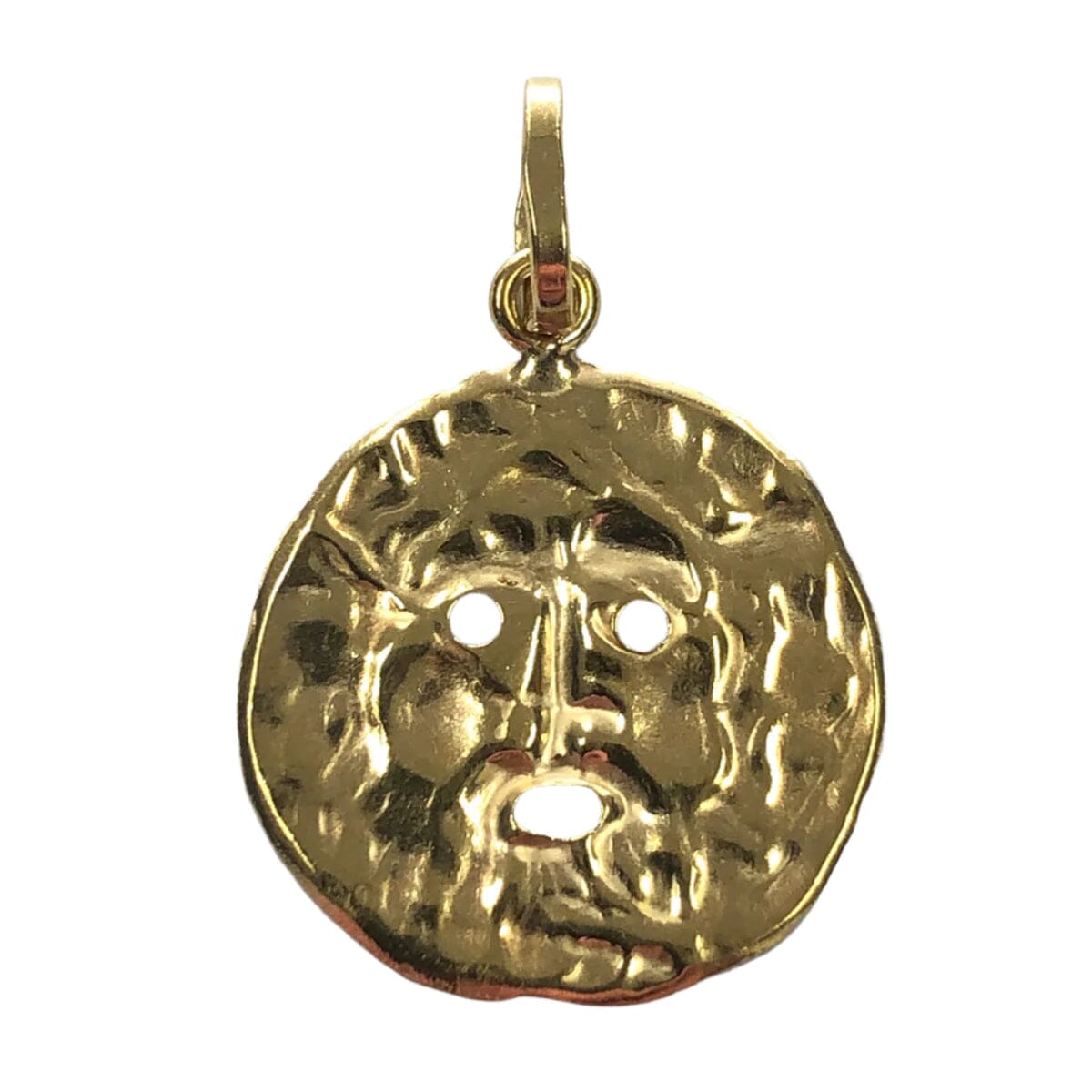 Great Lakes Coin 18k Gold Jesus Pendant