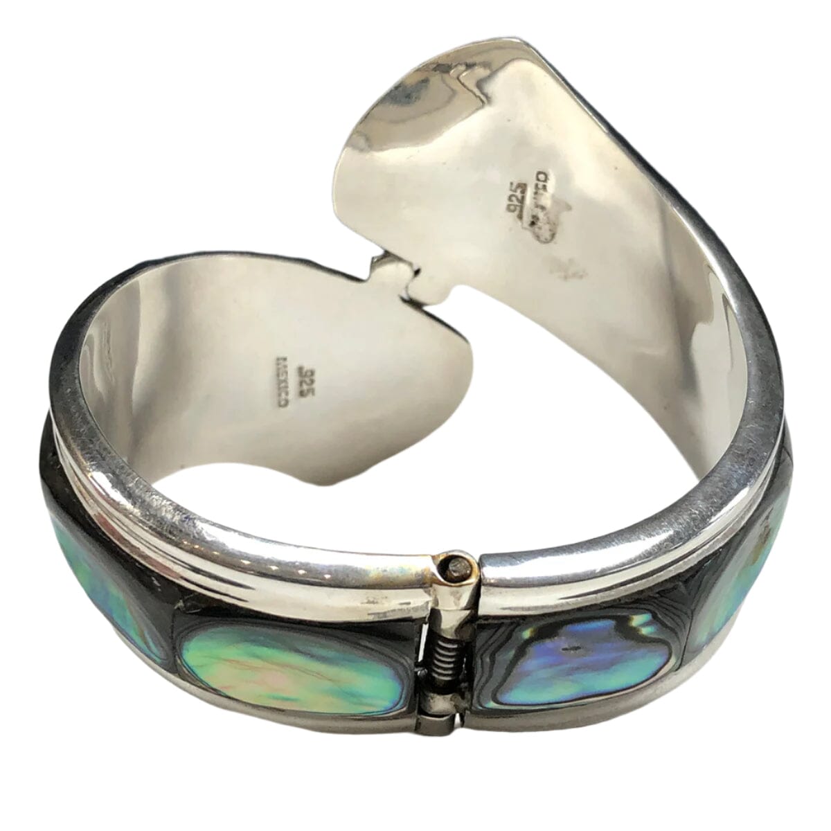 Great Lakes Coin Silver &amp; Abalone Bracelet