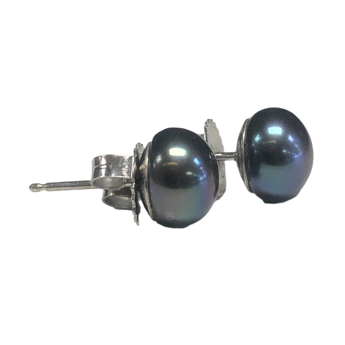 Great Lakes Coin Silver &amp; Pearl Earrings