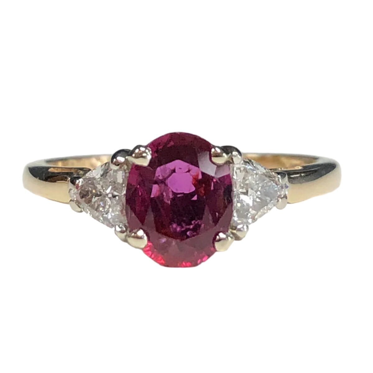 Great Lakes Coin 14k Gold Ruby &amp; Diamond Ring