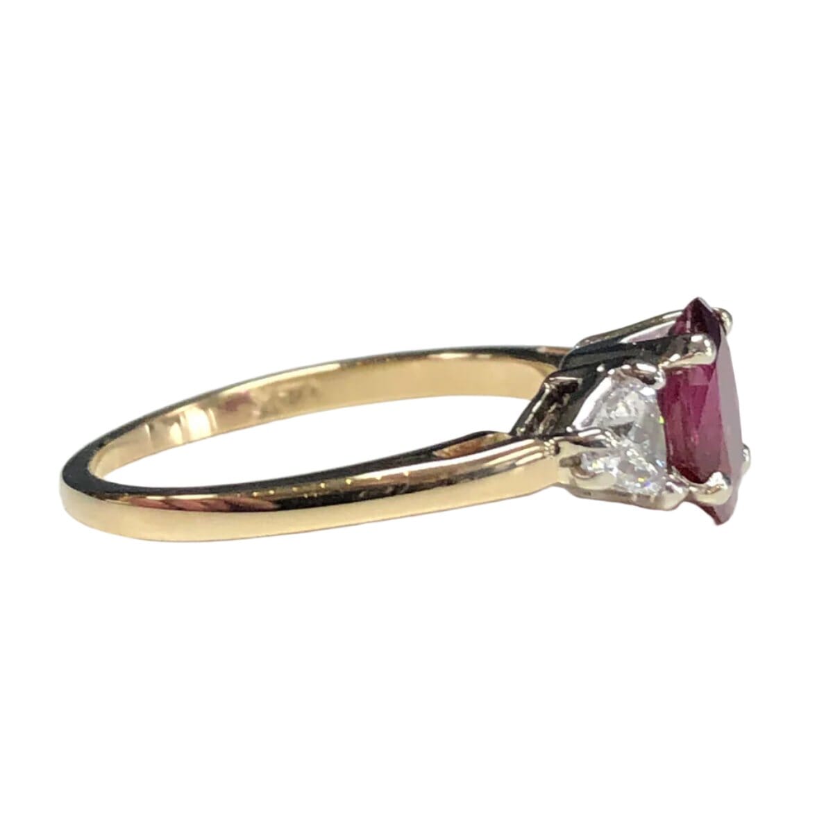 Great Lakes Coin 14k Gold Ruby &amp; Diamond Ring