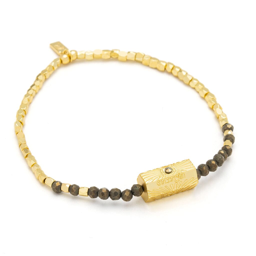 Scout Curated Wears Scout Curated Wears Stella Bracelet Positive Energy Pyrite &amp; Gold