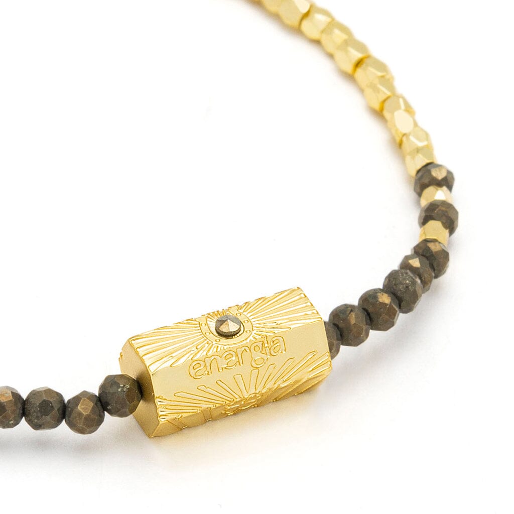 Scout Curated Wears Scout Curated Wears Stella Bracelet Positive Energy Pyrite &amp; Gold