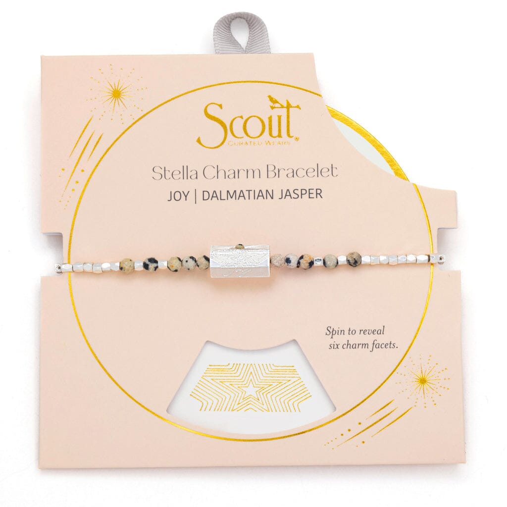 Scout Curated Wears Scout Curated Wears Stella Bracelet Joy Dalmatian Jasper &amp; Silver