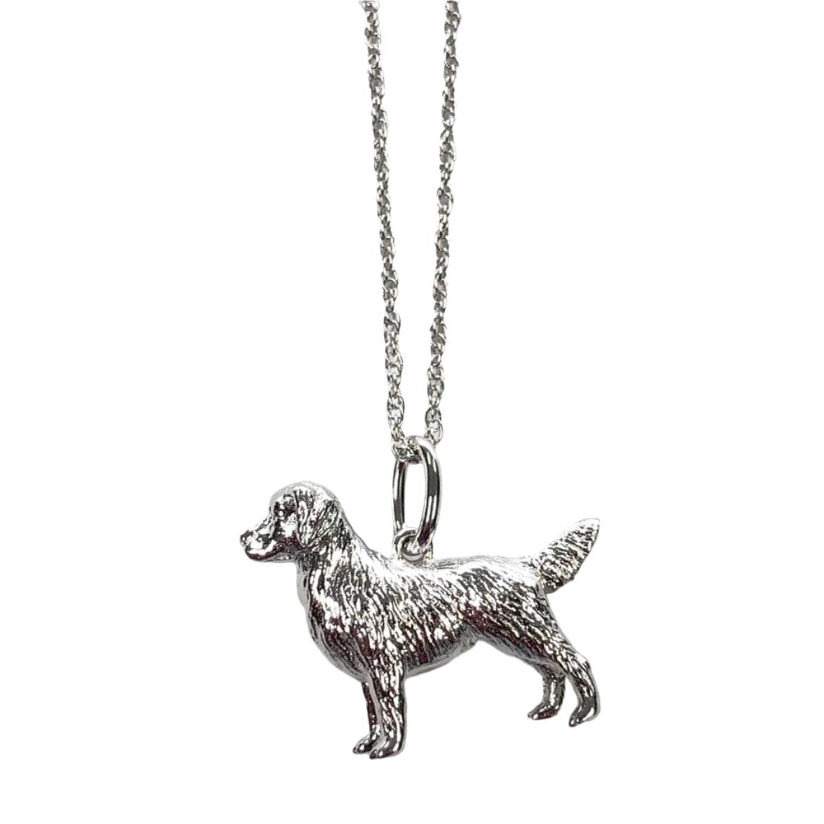 Great Lakes Coin Silver Dog Necklace