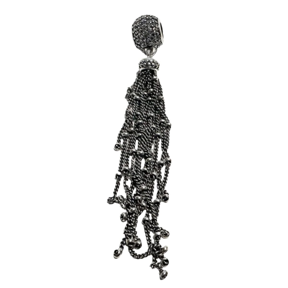 Pandora Preloved Pandora Pave Tassel Dangle