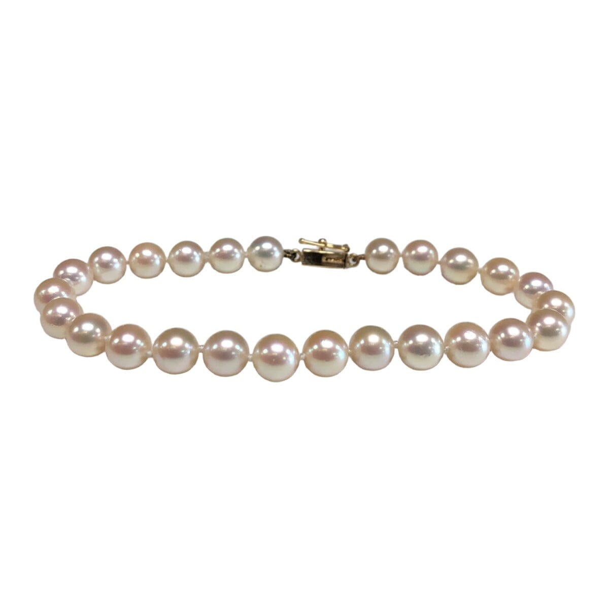 Great Lakes Coin 14k Gold &amp; Pink Pearl Bracelet