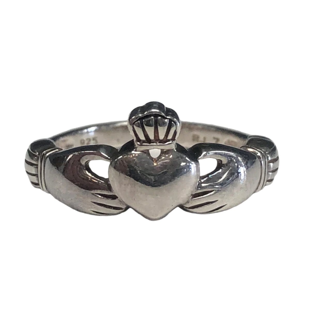 Great Lakes Coin Silver Claddagh Ring