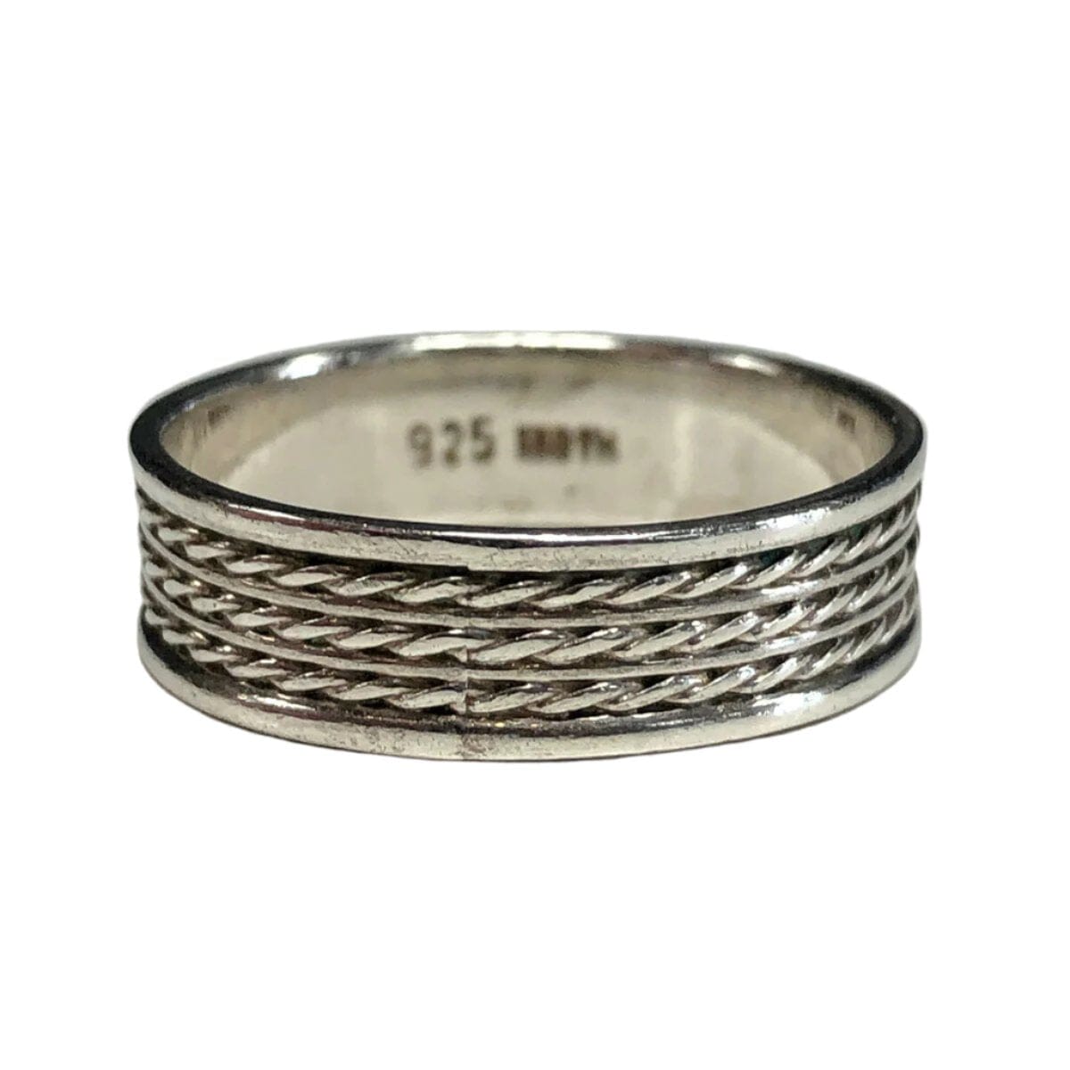 Great Lakes Coin Silver Rope Ring