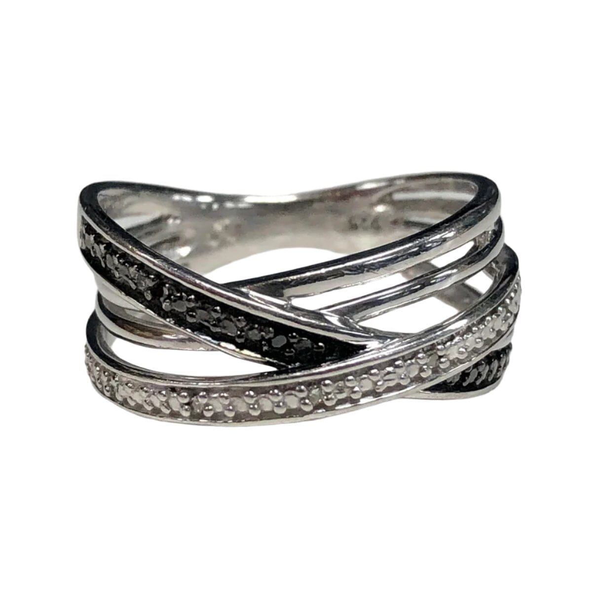 Great Lakes Coin Silver & Diamond Ring