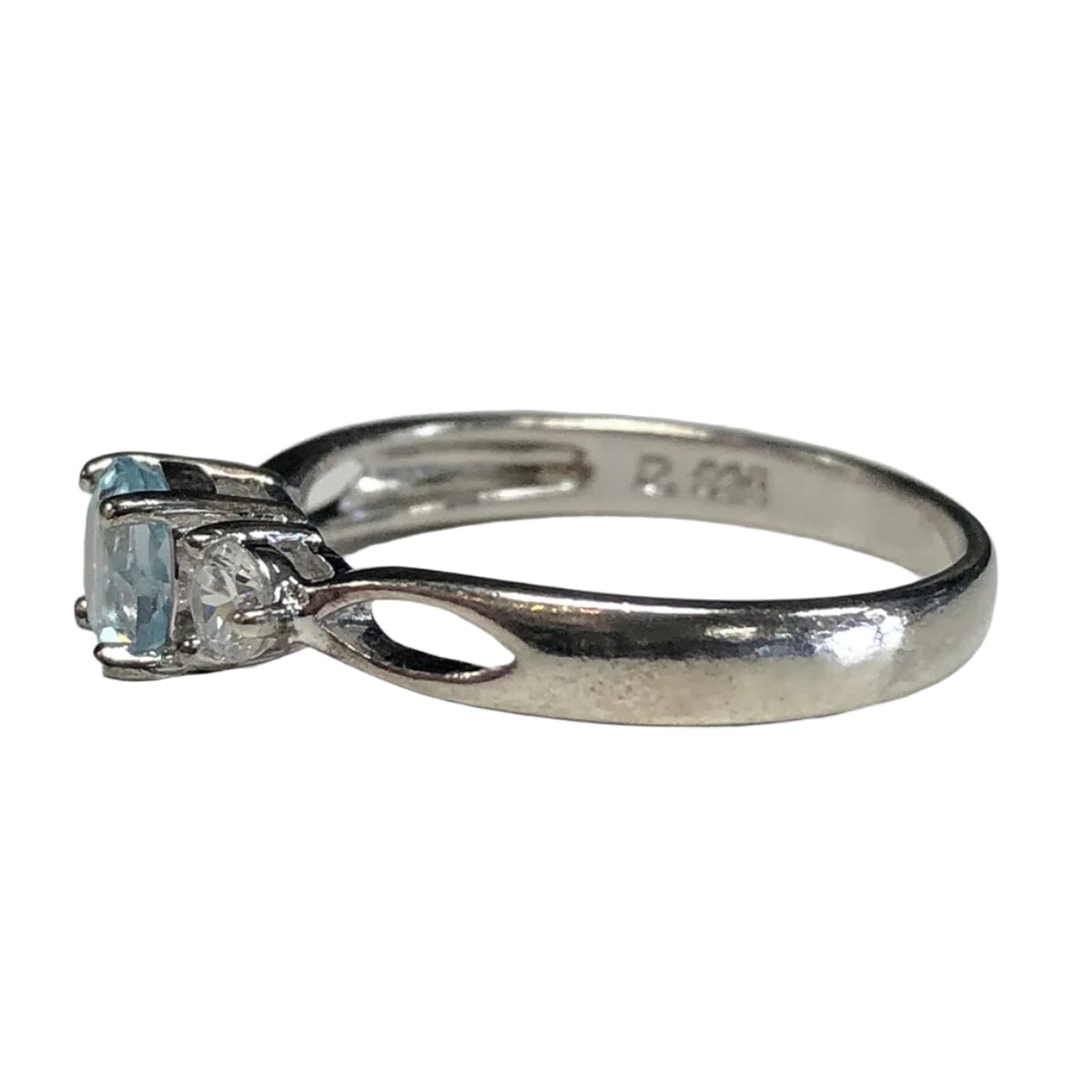 Great Lakes Coin Silver &amp; Aquamarine Ring