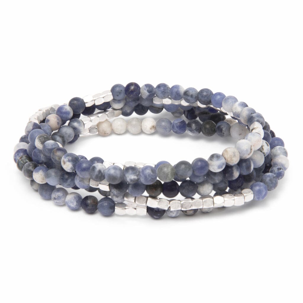 Scout Curated Wears Scout Curated Wears Stone Wrap Sodalite &amp; Silver Stone of Intuition