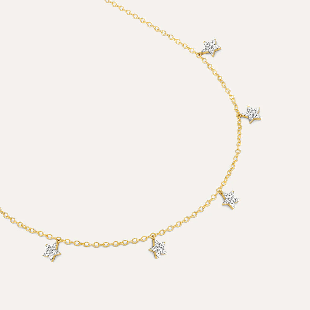 Ella Stein Ella Stein Pocketful of Stars Chain Necklace