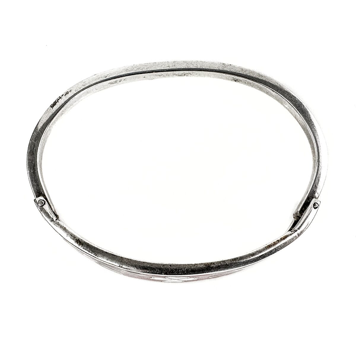 Great Lakes Boutique Silver &amp; Enamel Bangle