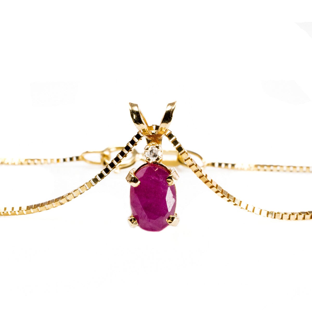 Great Lakes Boutique Gold &amp; Ruby Jewelry Set