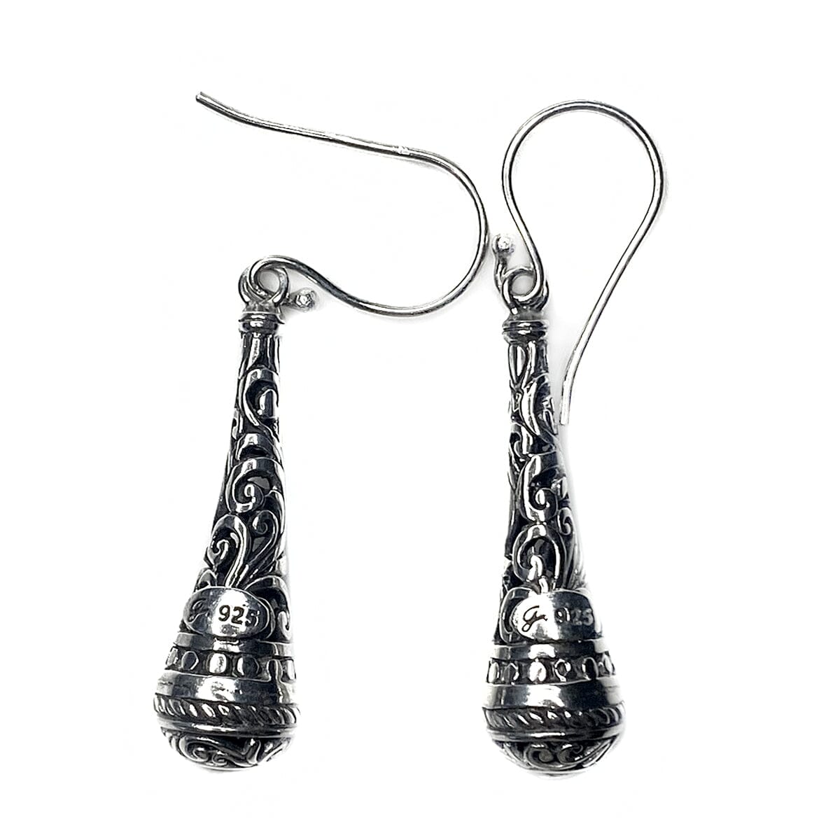Great Lakes Boutique Silver Vintage Inspired Earrings