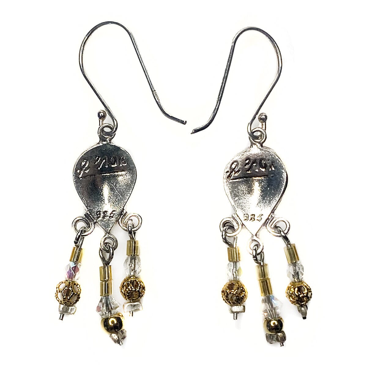 Great Lakes Boutique Silver &amp; Crystal Earrings