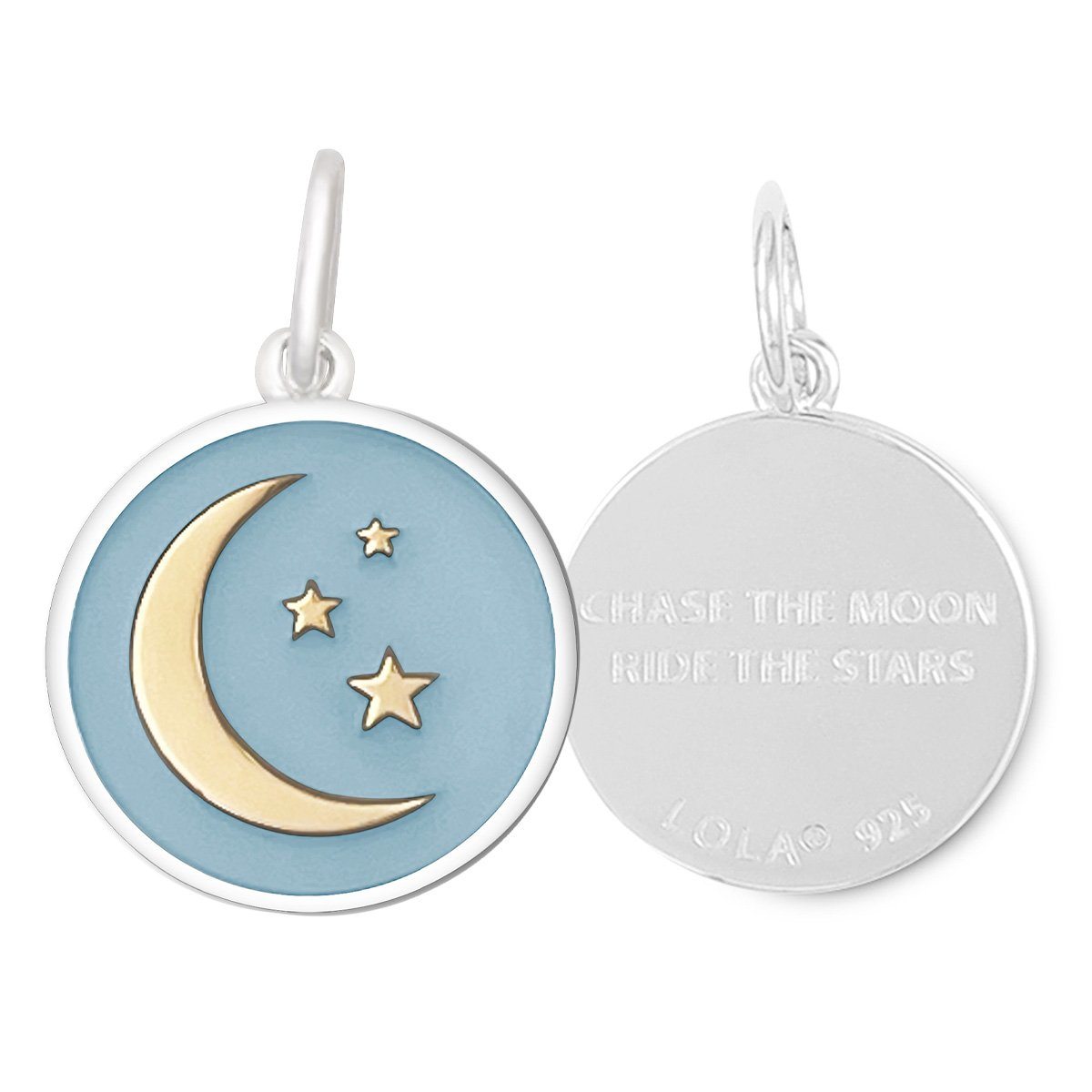 Lola Lola Moon & Stars Gold Pendant