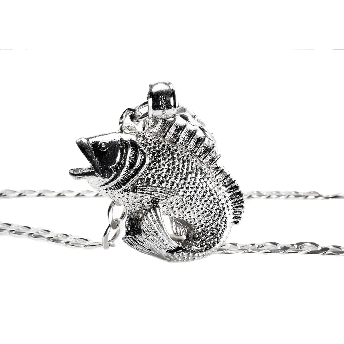 Great Lakes Boutique Silver Fish Necklace