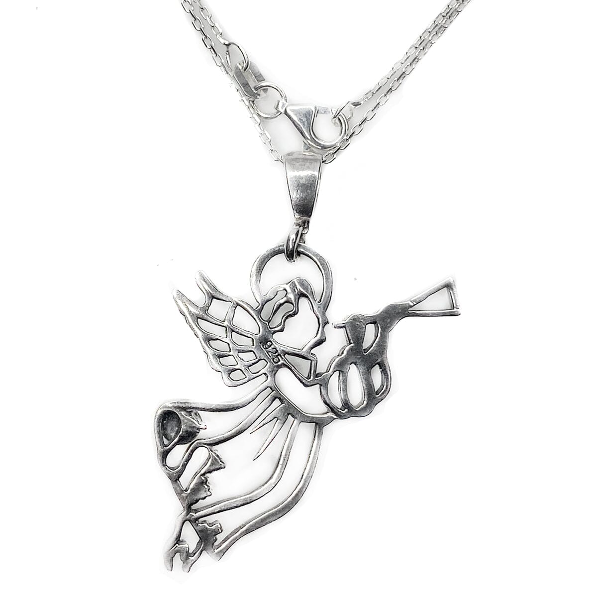 Great Lakes Boutique Silver Angel Necklace