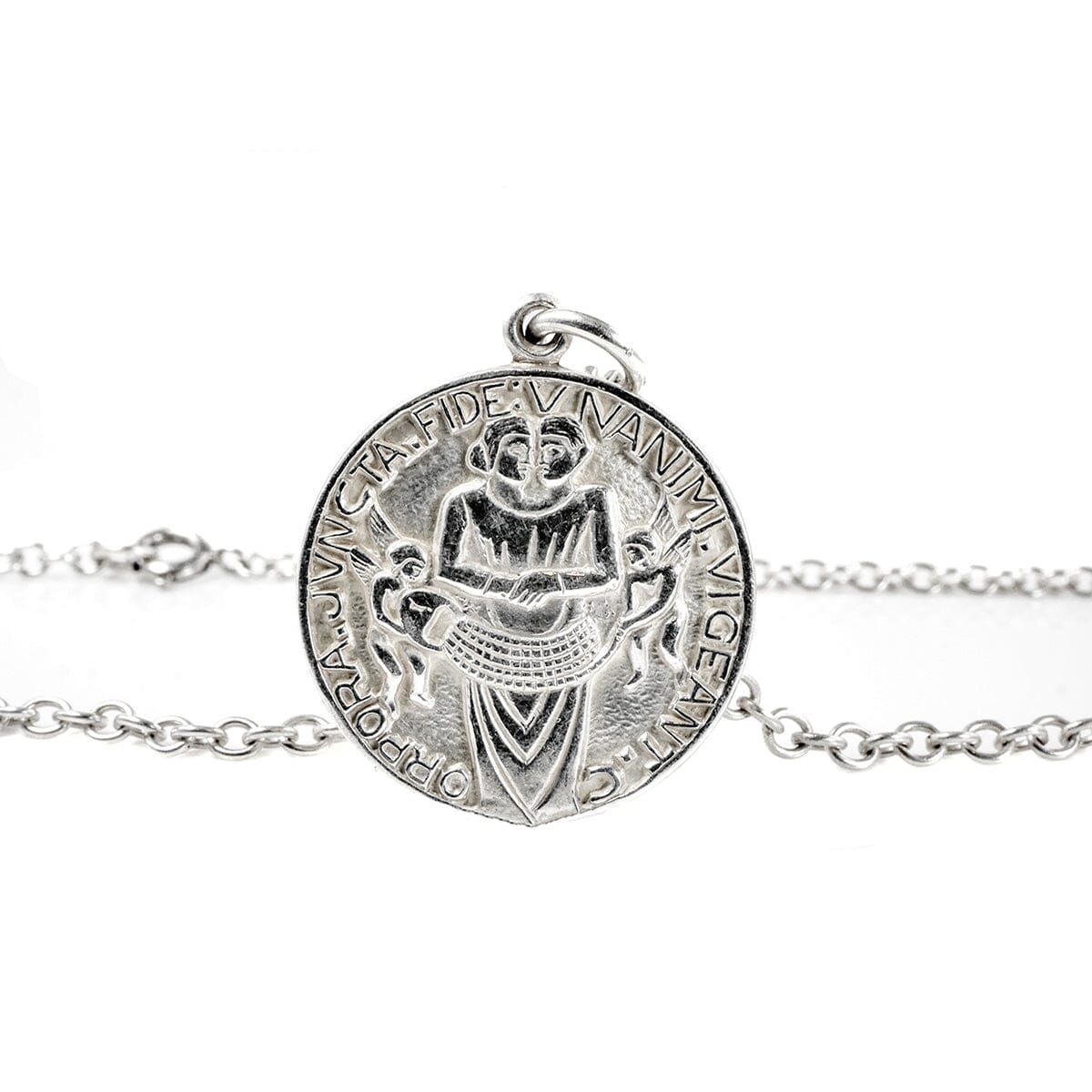 Great Lakes Boutique Silver Religious Necklace