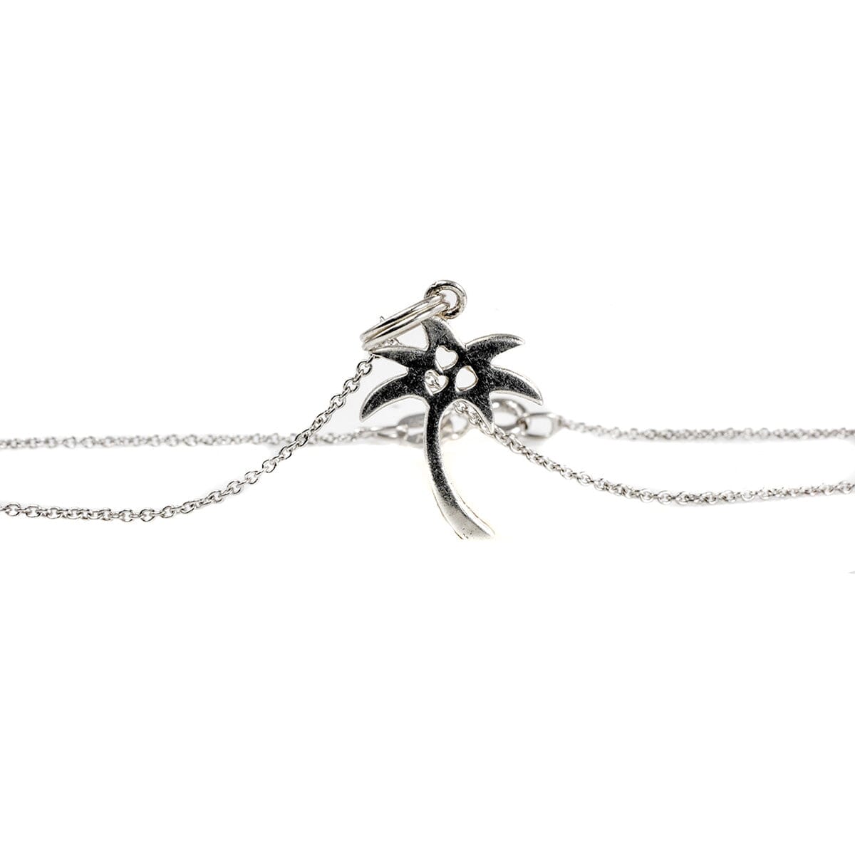 Great Lakes Boutique Silver Palm Tree Necklace