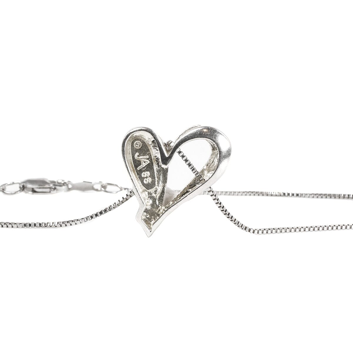 Great Lakes Boutique Silver Heart Necklace