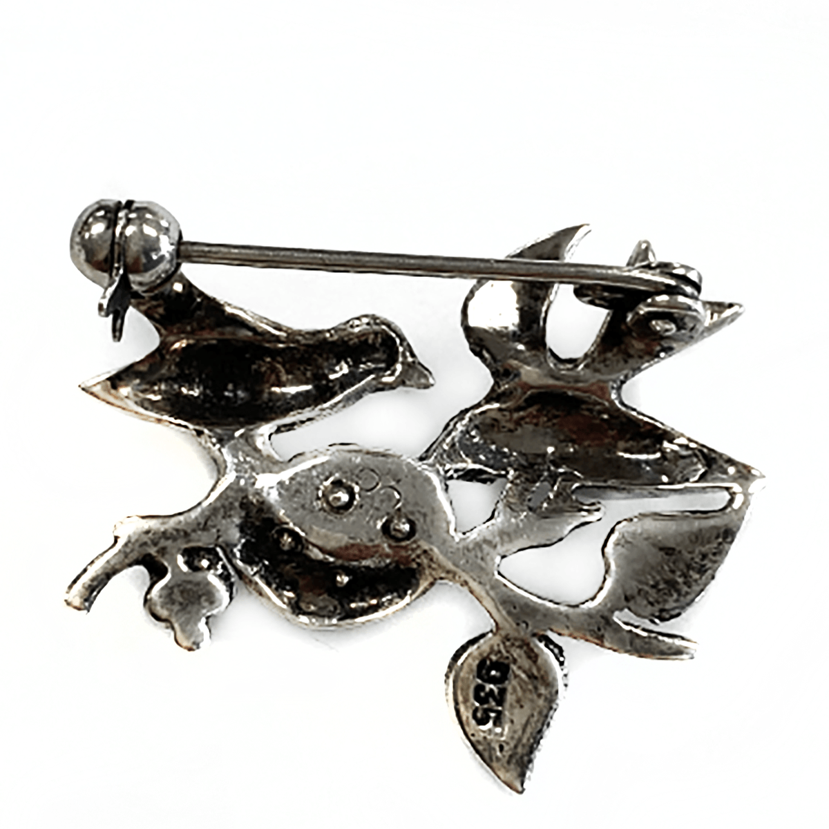 Great Lakes Boutique Silver Bird Pin