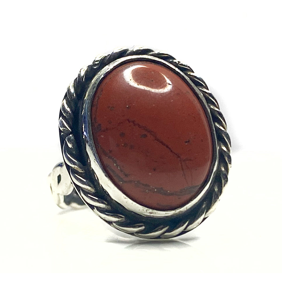 Great Lakes Boutique Silver and Coral Ring