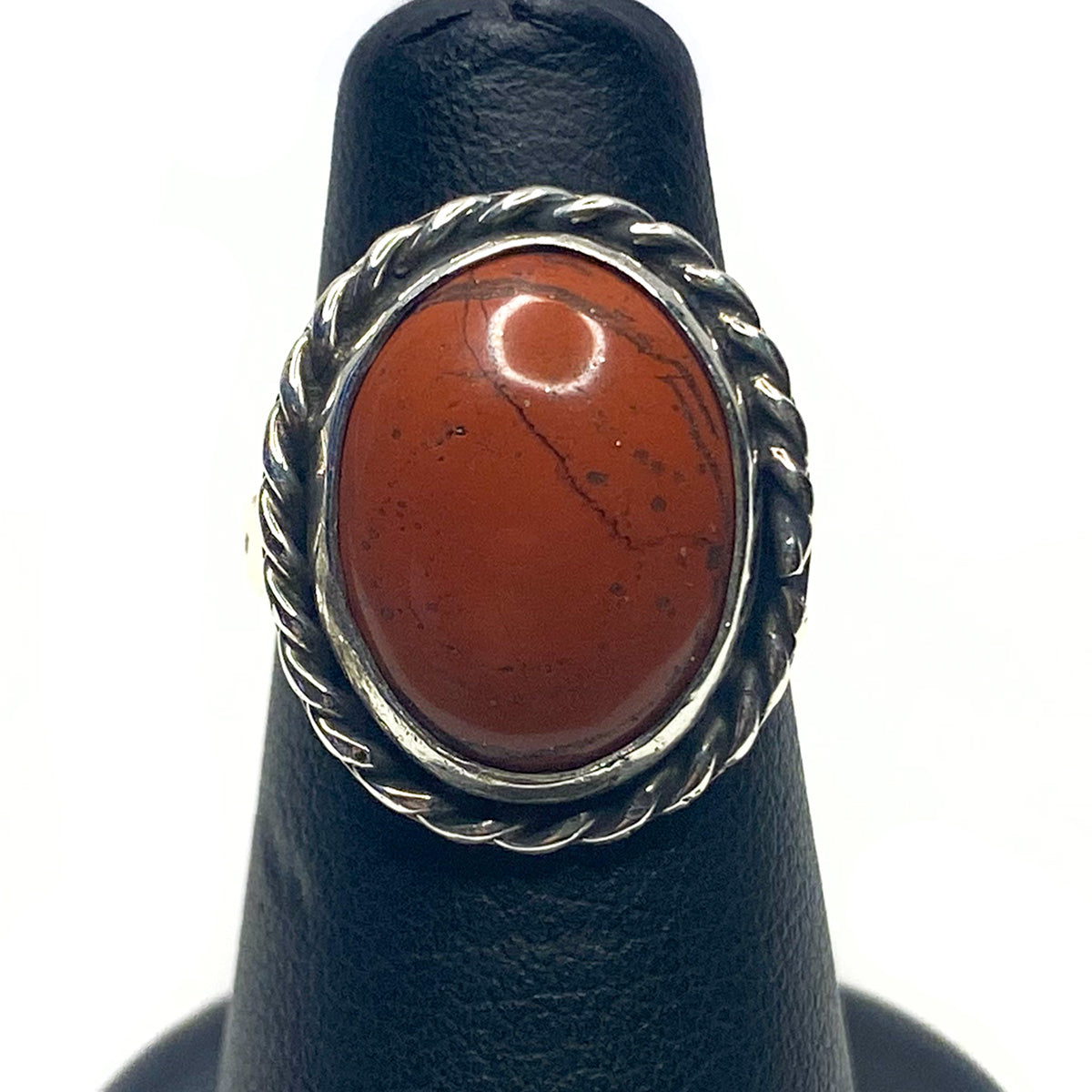 Great Lakes Boutique Silver and Coral Ring