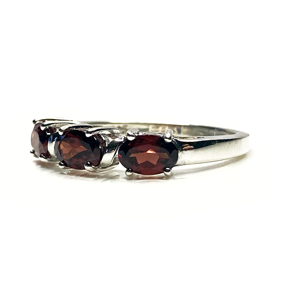 Great Lakes Boutique Silver &amp; Glass Ring