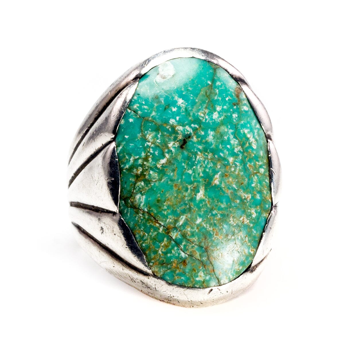 Great Lakes Boutique Silver and Turquoise Native American Ring