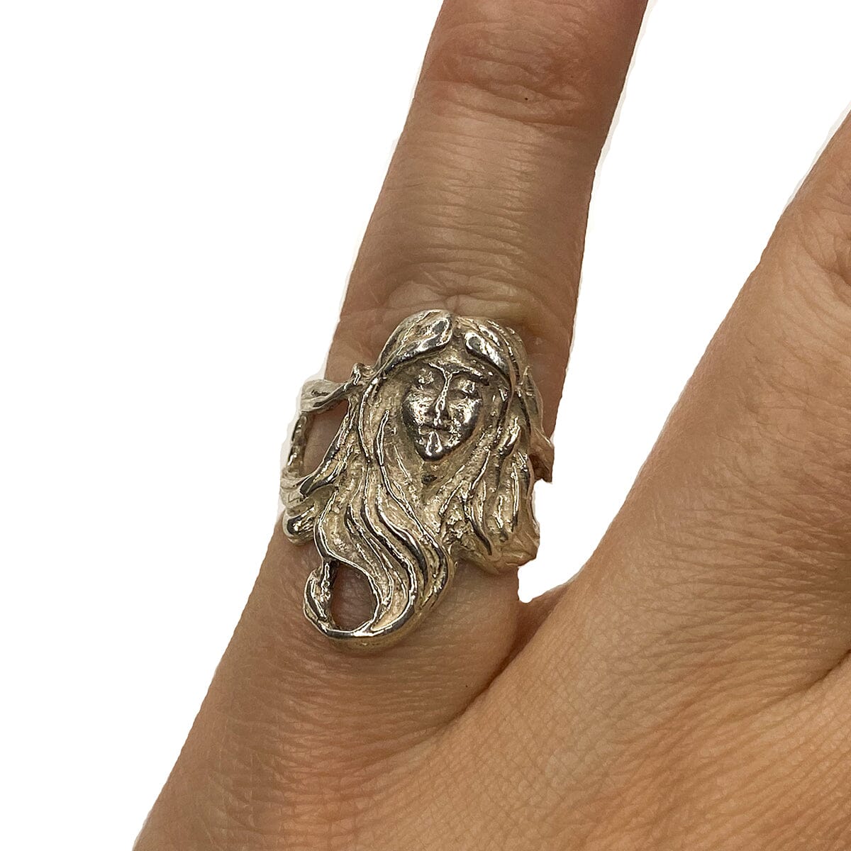 Great Lakes Boutique Handmade Fantasy Silver Ring #5