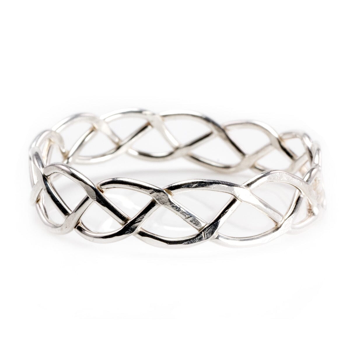 Great Lakes Boutique Braided Silver Ring