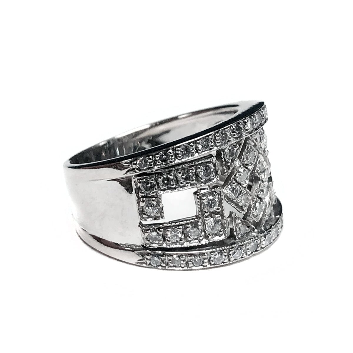 Great Lakes Boutique 18 k White Gold Diamond Ring