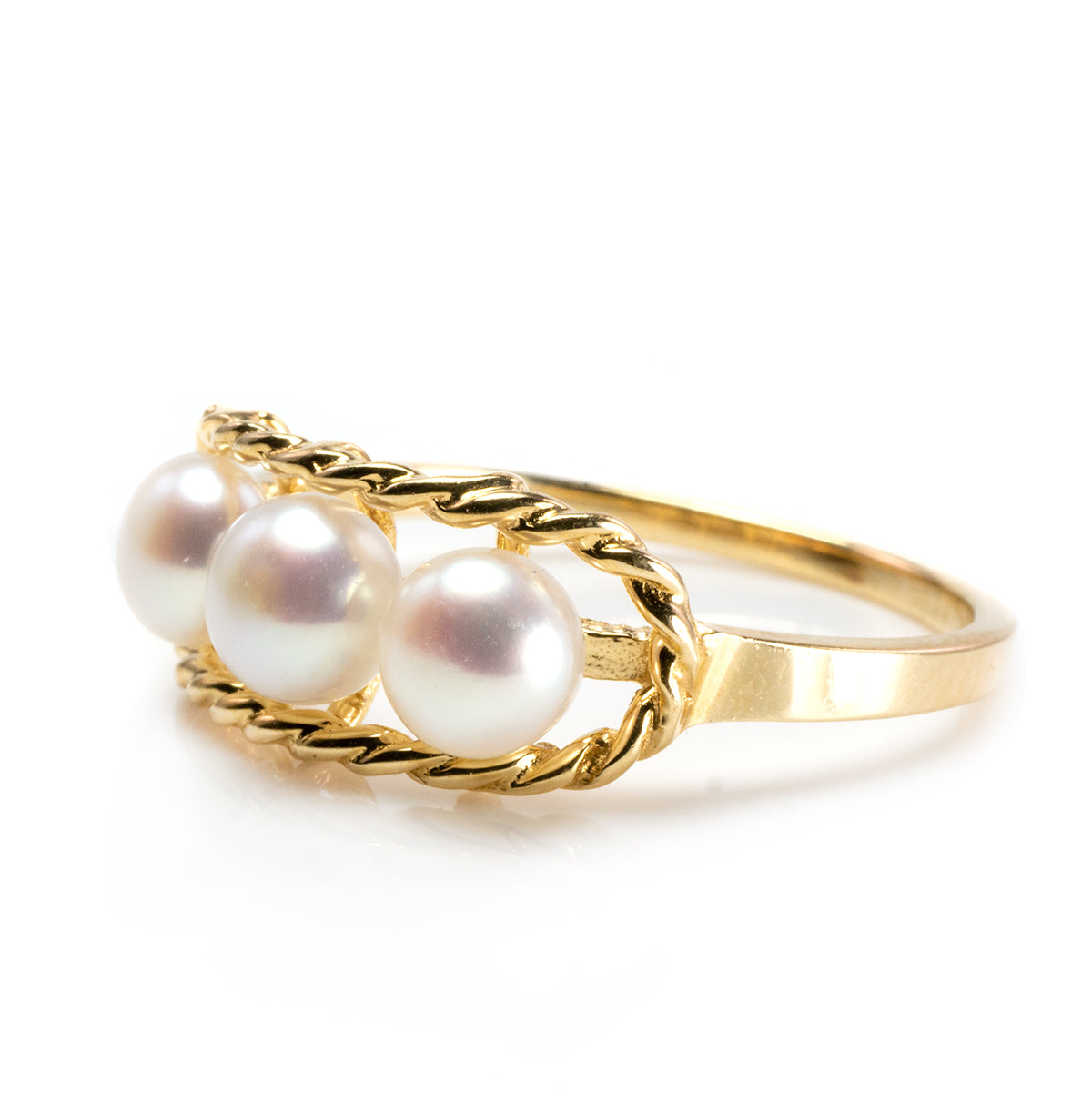 Cultured Freshwater Pearl Ring with Filigree Design Sterling Silver –  AzureBella Jewelry