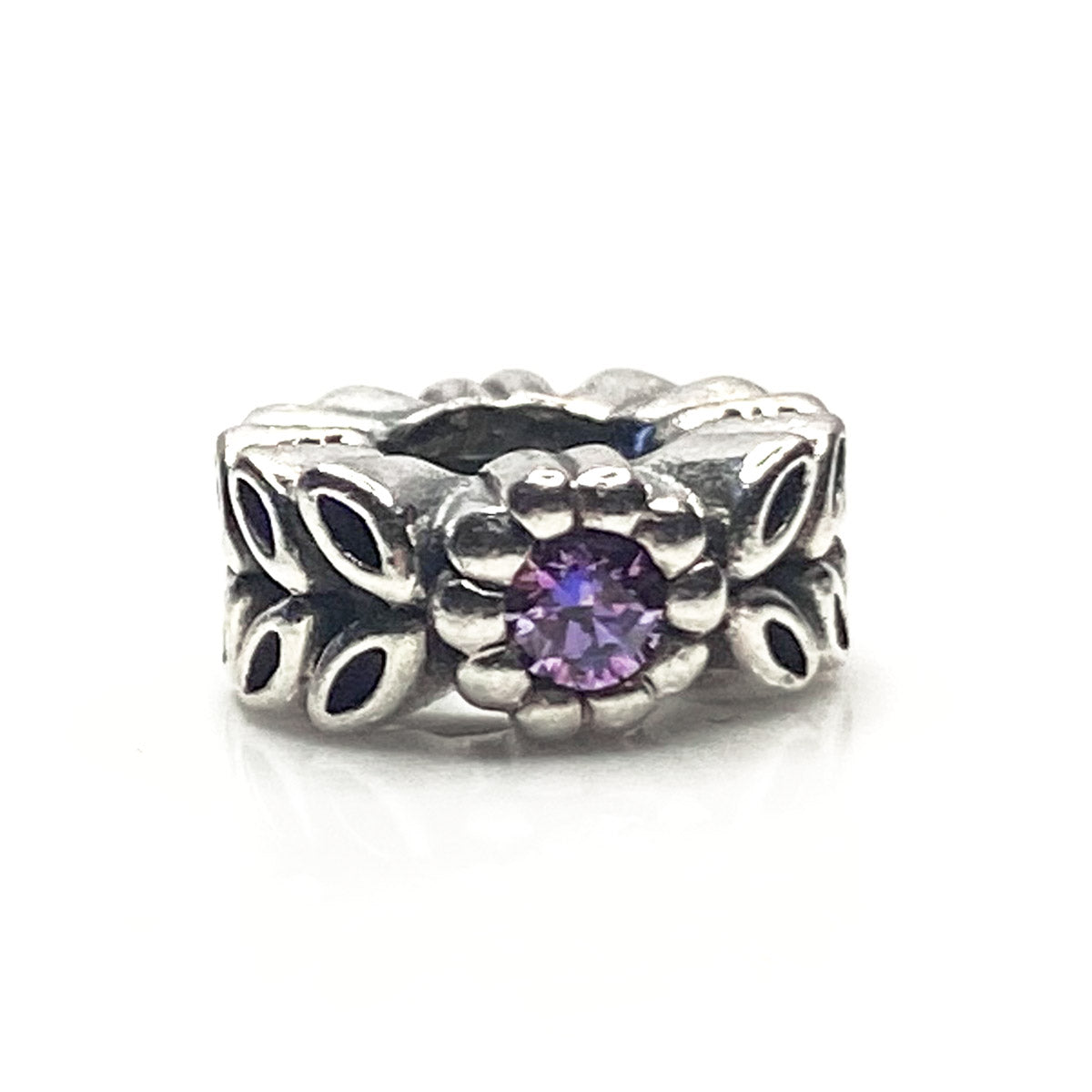 Pandora Pandora Twice as Nice Spacer Purple CZ #1