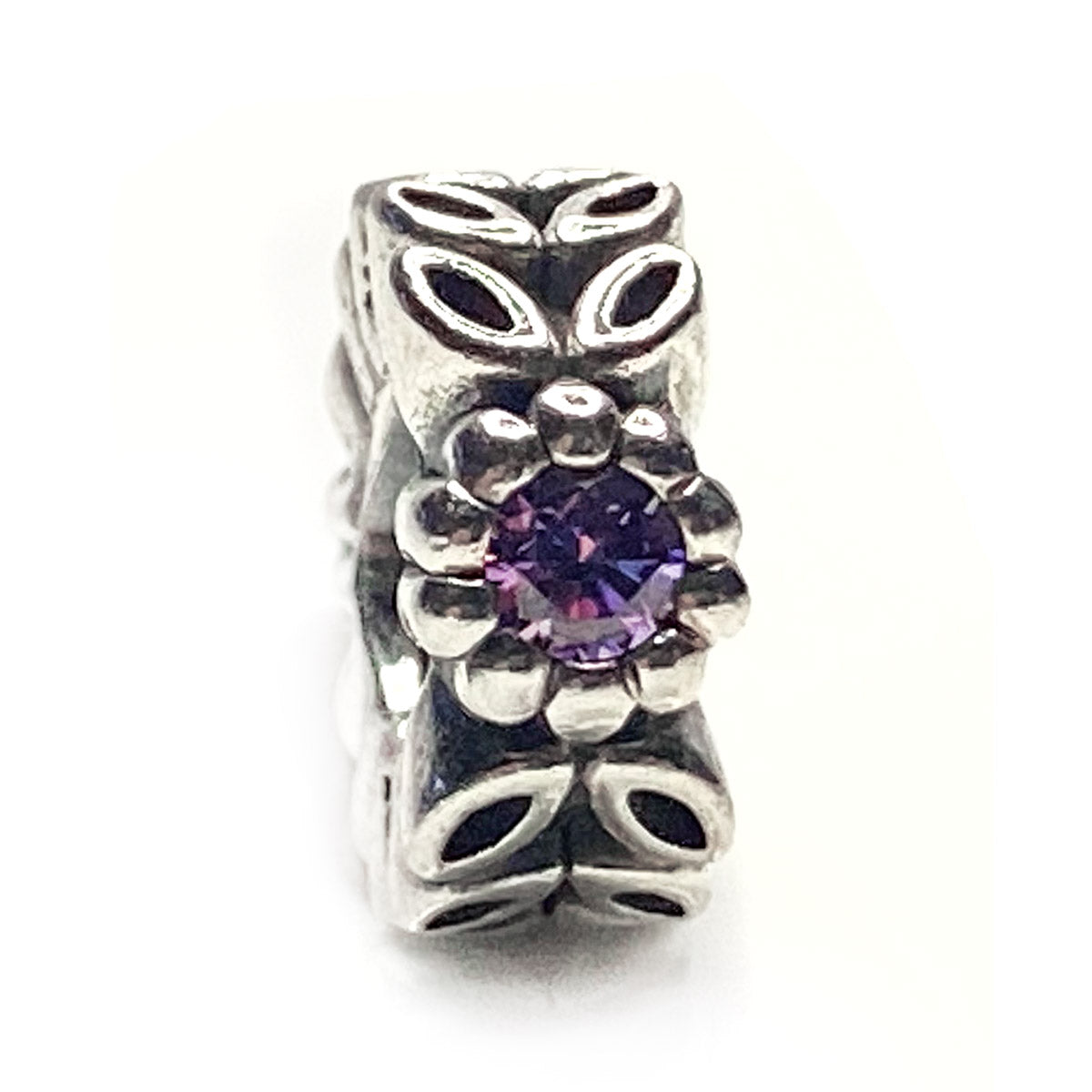 Pandora Pandora Twice as Nice Spacer Purple CZ #1