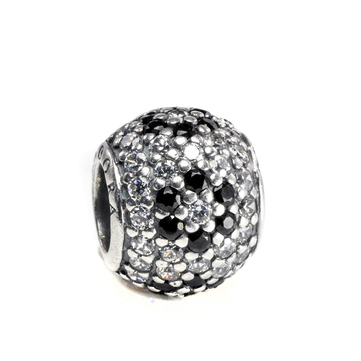 Pandora Pandora Shimmering Black Blossom #1