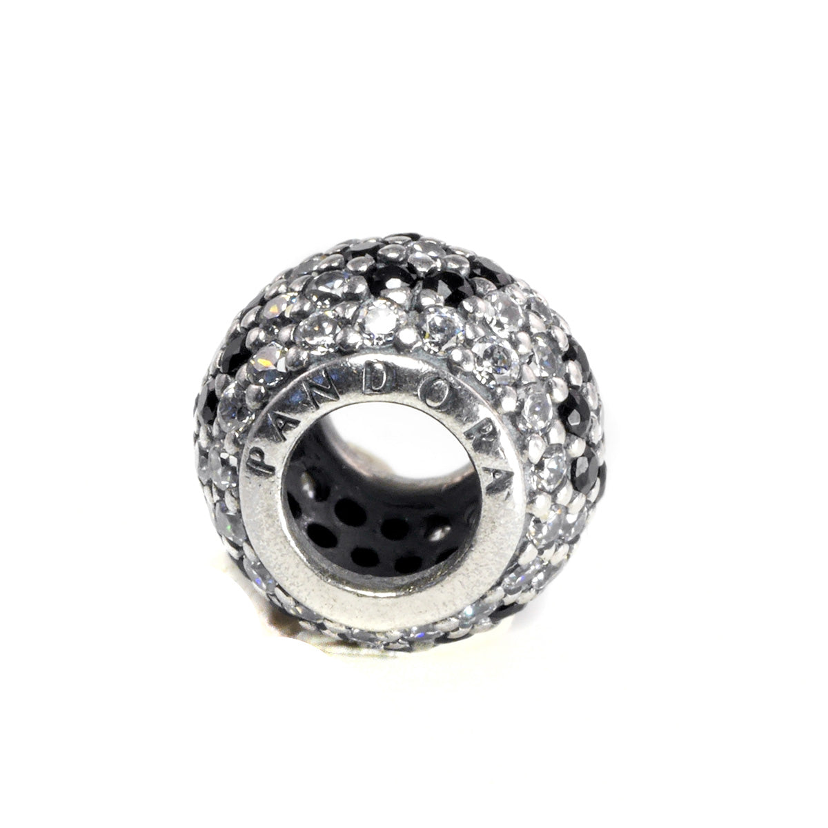 Pandora Pandora Shimmering Black Blossom #1